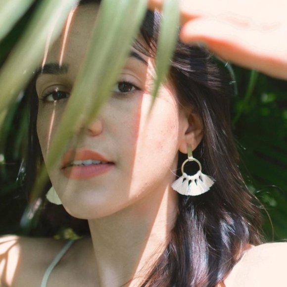 Matr Boomie Fringe Earrings - Picture 3 of 4